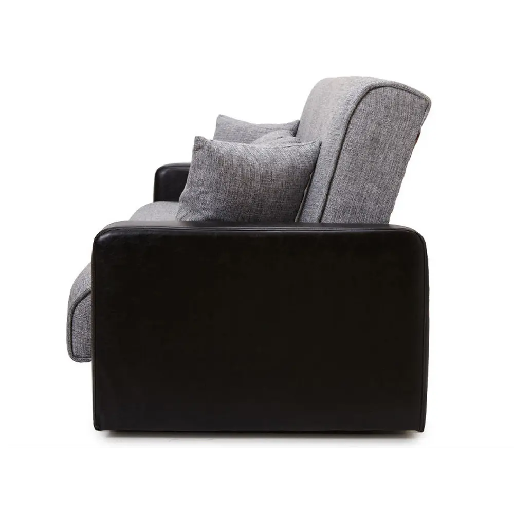 Фото 3 Диван раскладной Meblines Лондон 215x90x90 см рогожка цвет inario серый Фото 3 Диван раскладной Meblines Лондон 215x90x90 см рогожка цвет inario серый