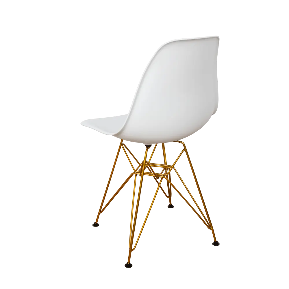 Фото 5 Комплект кухонных стульев 4 шт Derstuhl Gold 45x82x45 см полипропилен цвет белый