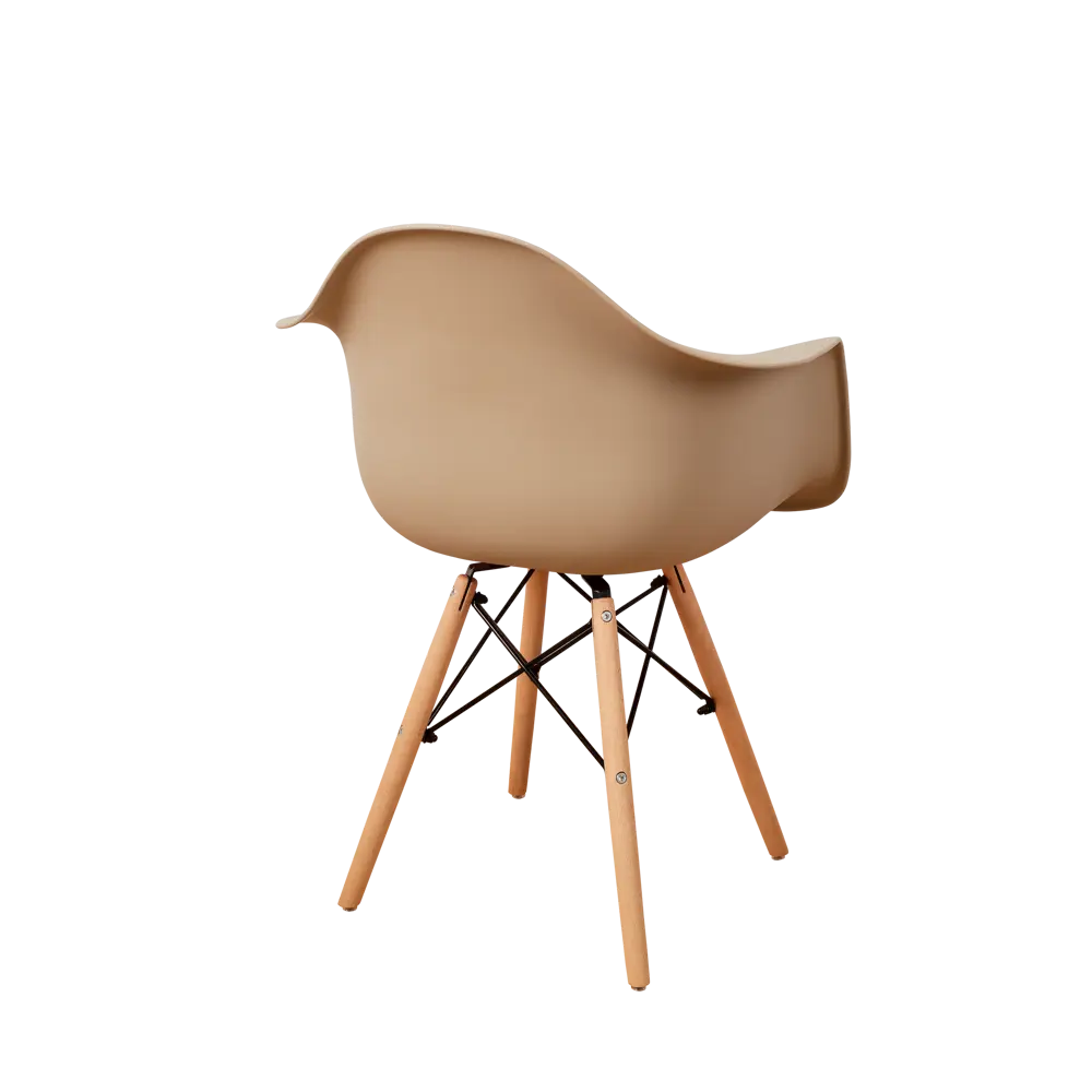 Фото 6 Комплект кухонных стульев 2 шт Derstuhl 330 wood 43x82x60 см полипропилен цвет темно-бежевый Фото 6 Комплект кухонных стульев 2 шт Derstuhl 330 wood 43x82x60 см полипропилен цвет темно-бежевый