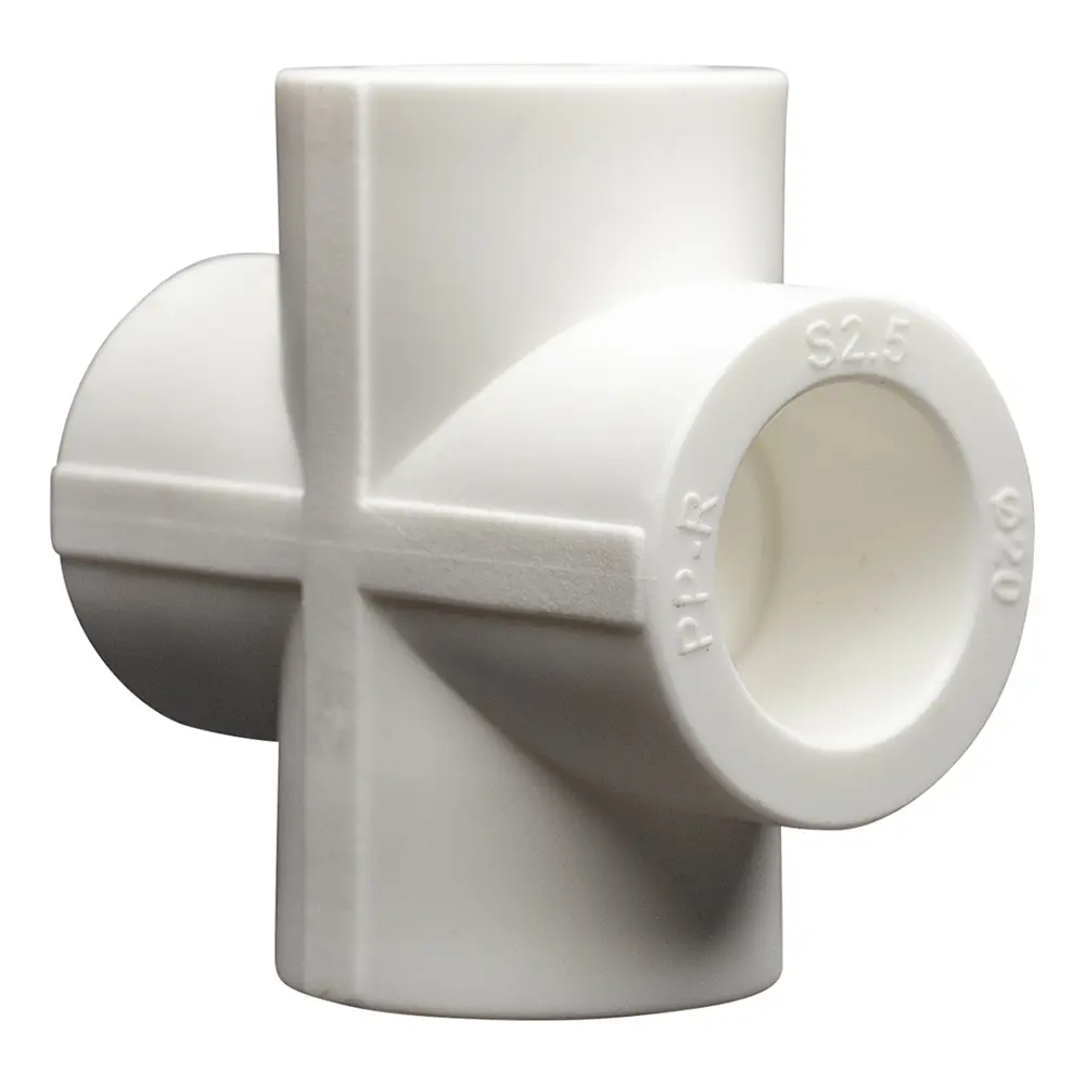 Фото 3 Крестовина СТМ Пласт 32 мм полипропилен 2 шт CPK03232K02 Фото 3 Крестовина СТМ Пласт 32 мм полипропилен 2 шт CPK03232K02