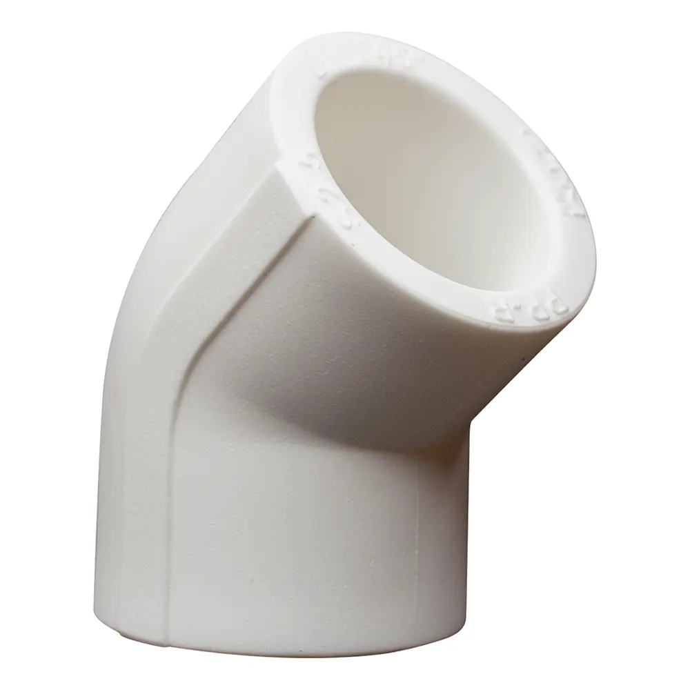 Фото 4 Угол 45° СТМ Пласт 20 мм полипропилен 2 шт CPLD4520K02 Фото 4 Угол 45° СТМ Пласт 20 мм полипропилен 2 шт CPLD4520K02