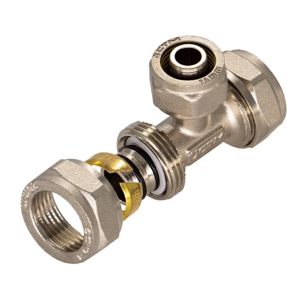 Фото 5 Тройник переходной СТМ 20x16x20 мм латунь 5 шт CT201620K5 Фото 5 Тройник переходной СТМ 20x16x20 мм латунь 5 шт CT201620K5