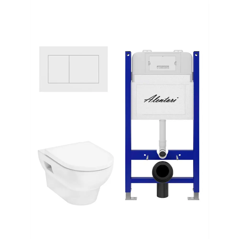 Фото 4 Инсталляция Alentori SISTEMA 50 AL.SIS33T с клавишей Alentori CHIAVE A матовый белый AL.CHI020WM Hansgrohe GladeLake S унитаз 540x360 белый Фото 4 Инсталляция Alentori SISTEMA 50 AL.SIS33T с клавишей Alentori CHIAVE A матовый белый AL.CHI020WM Hansgrohe GladeLake S унитаз 540x360 белый