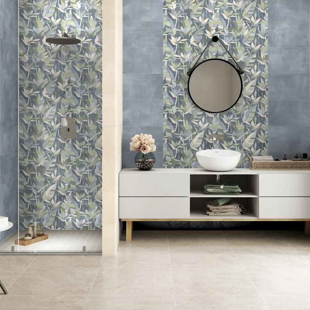 Фото Настенная плитка Global tile GT243VG 30x60см цвет синий Фото Настенная плитка Global tile GT243VG 30x60см цвет синий