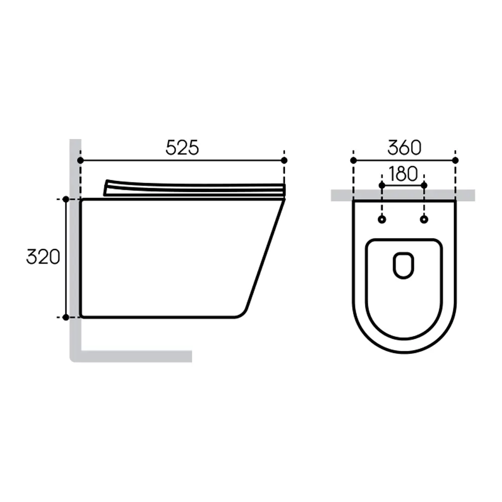 Фото 15 Комплект инсталляция с унитазом Alentori ALS.SIS1101.MBC0120 цвет белый