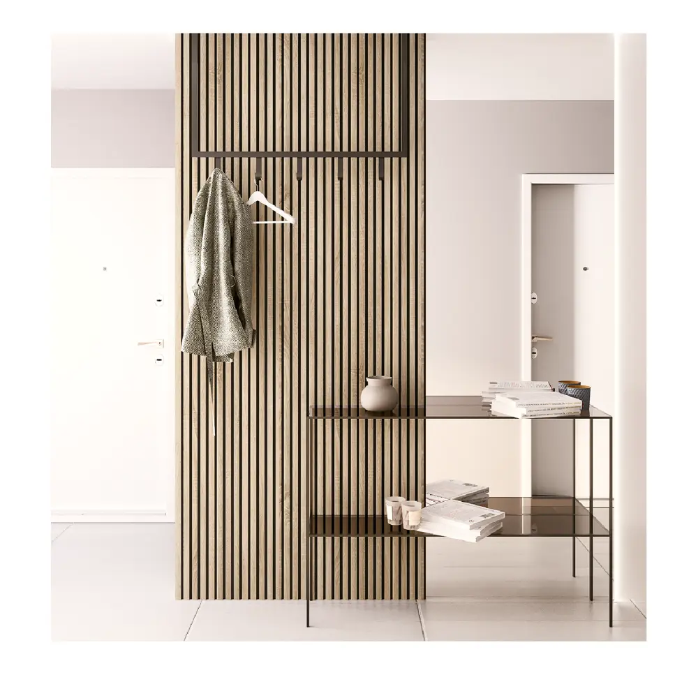 Фото 3 Панель акустическая 3D МДФ Stella дуб сонома 2.1x60x278 см