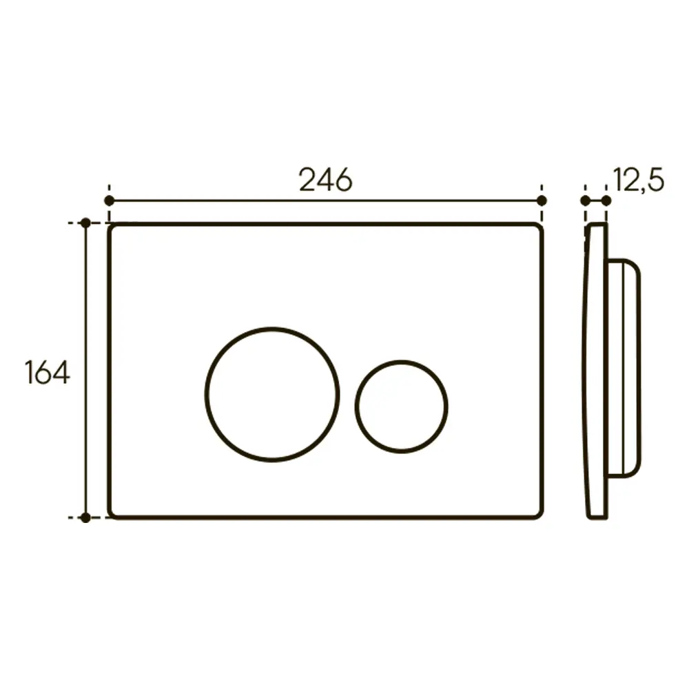 Фото 8 Комплект инсталляция с унитазом Alentori ALS.SIS1101.MBE0140 цвет черный