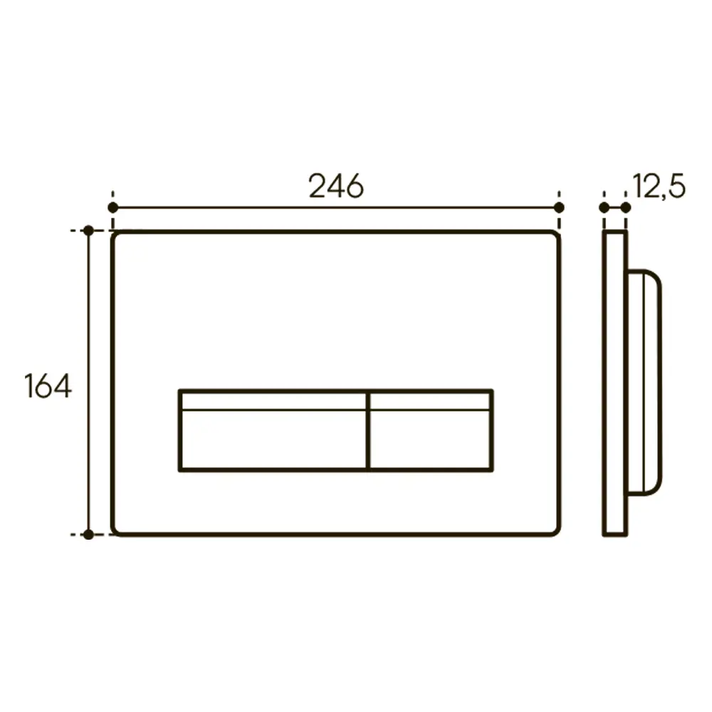 Фото 8 Комплект инсталляция с унитазом Alentori ALS.SIS1102.CRO0140 цвет черный
