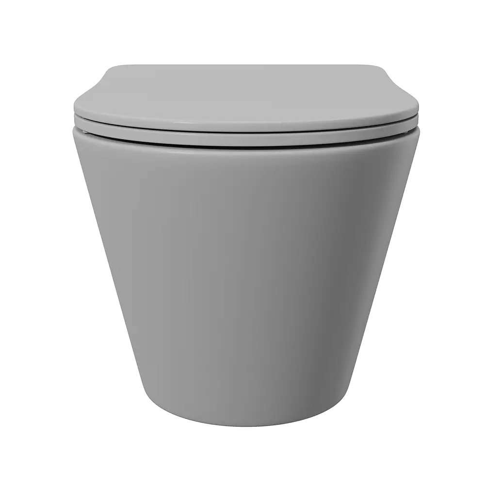 Фото 12 Комплект инсталляция с унитазом Alentori ALS.SIS1102.MBC0130 цвет серый