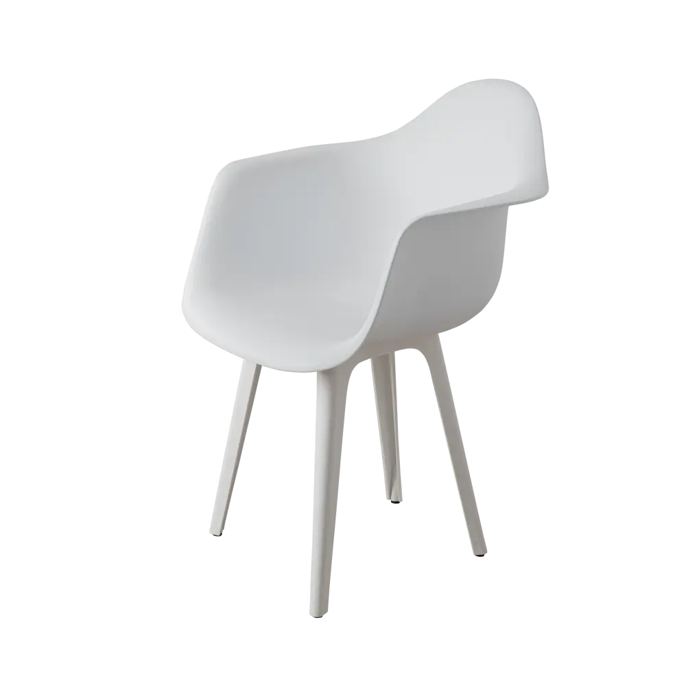 Фото 3 Стул/кресло Derstuhl 330 plast white DSL045.101 43x82x58 см полипропилен цвет белый