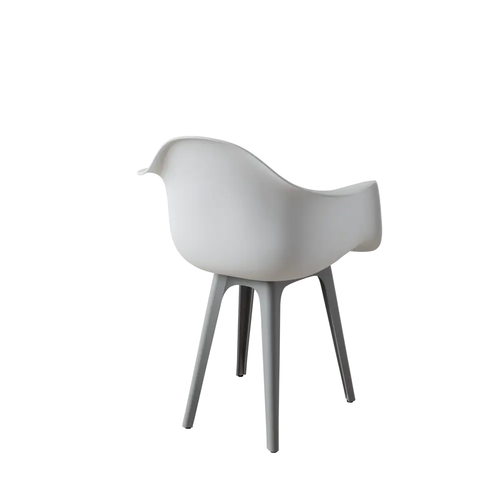 Фото 6 Стул/кресло Derstuhl 330 plast grey DSL045.201.4 43x82x58 см полипропилен цвет белый Фото 6 Стул/кресло Derstuhl 330 plast grey DSL045.201.4 43x82x58 см полипропилен цвет белый