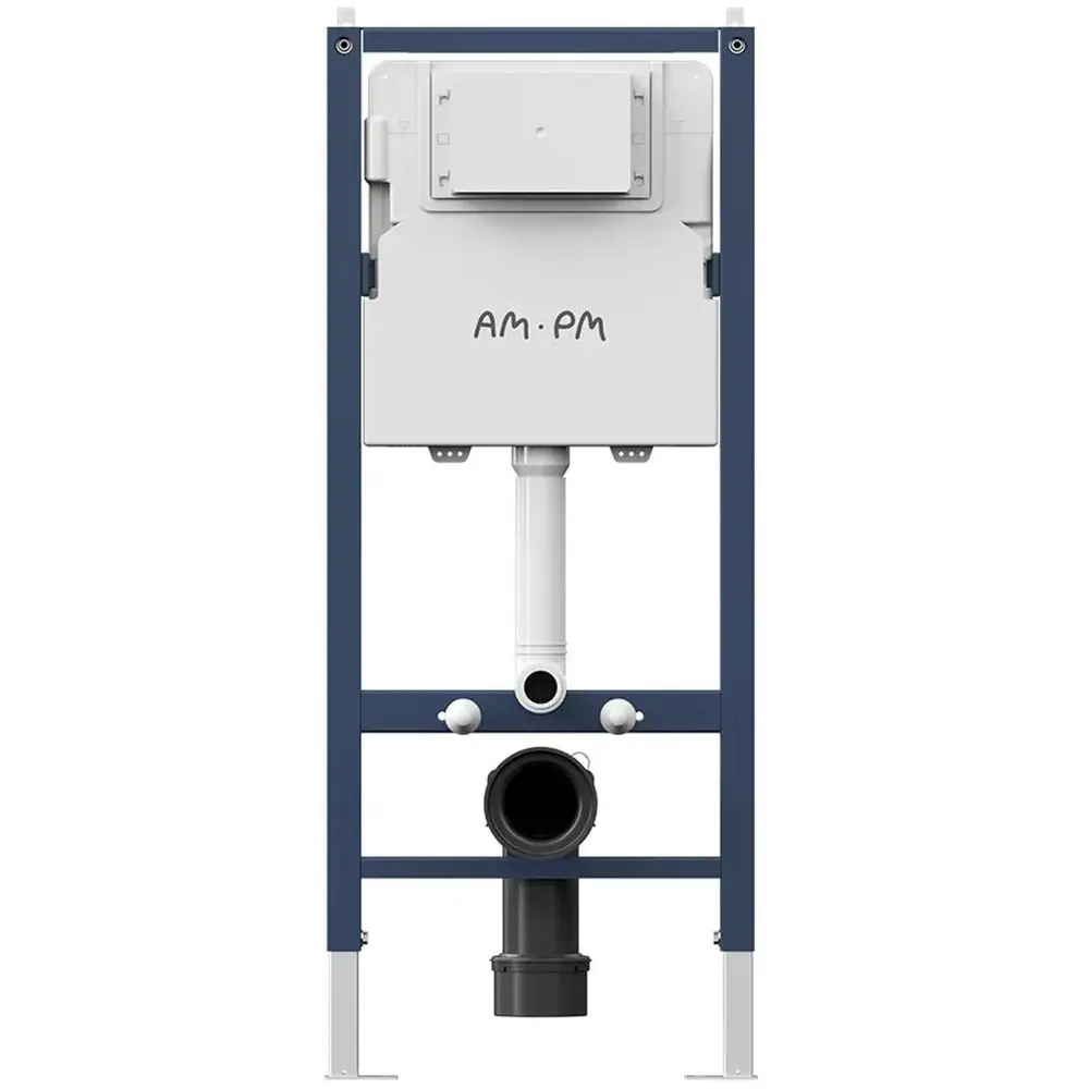 Фото 5 Инсталляция AM.PM I012709.0151 PrimeFit с клавишей слива PrimeFit L гл/хром и унитаз 52.5x36 Soft-Close глянцевый белый конус Фото 5 Инсталляция AM.PM I012709.0151 PrimeFit с клавишей слива PrimeFit L гл/хром и унитаз 52.5x36 Soft-Close глянцевый белый конус