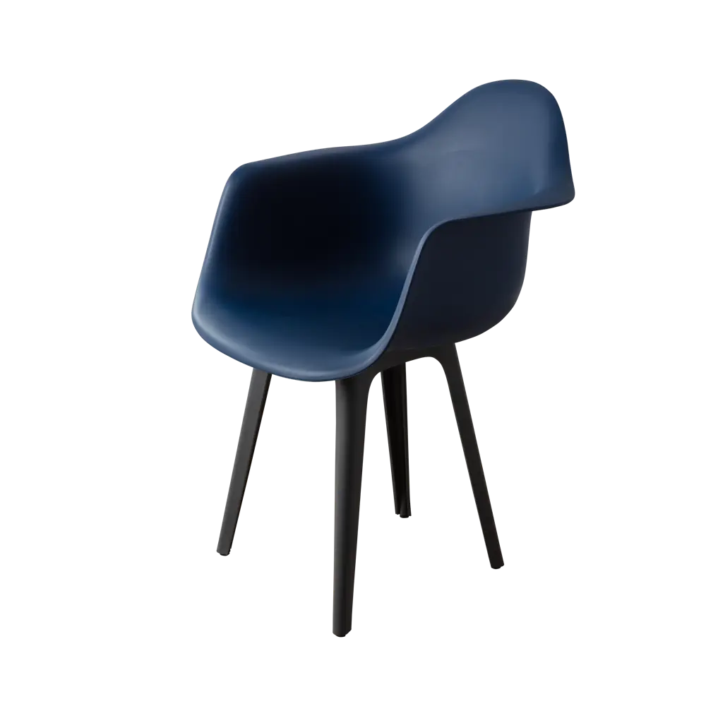 Фото 3 Стул/кресло Derstuhl 330 plast dark grey DSL045.317 43x82x58 см полипропилен цвет темно-синий Фото 3 Стул/кресло Derstuhl 330 plast dark grey DSL045.317 43x82x58 см полипропилен цвет темно-синий