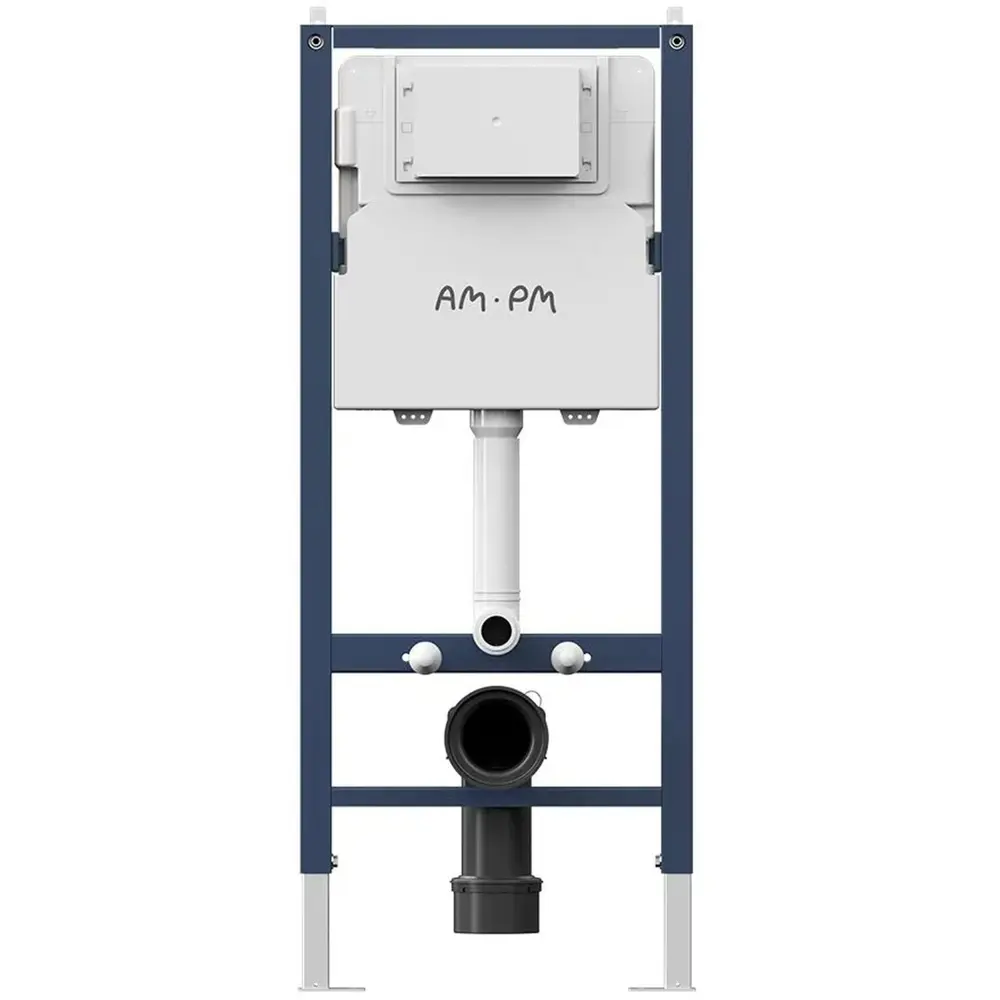 Фото 5 Инсталляция AM.PM I012709.0201 PrimeFit с клавишей слива PrimeFit S глянцевый белый унитаз Long 52.5x34.5 Vortex Soft-Close матовый белый квадрат Фото 5 Инсталляция AM.PM I012709.0201 PrimeFit с клавишей слива PrimeFit S глянцевый белый унитаз Long 52.5x34.5 Vortex Soft-Close матовый белый квадрат