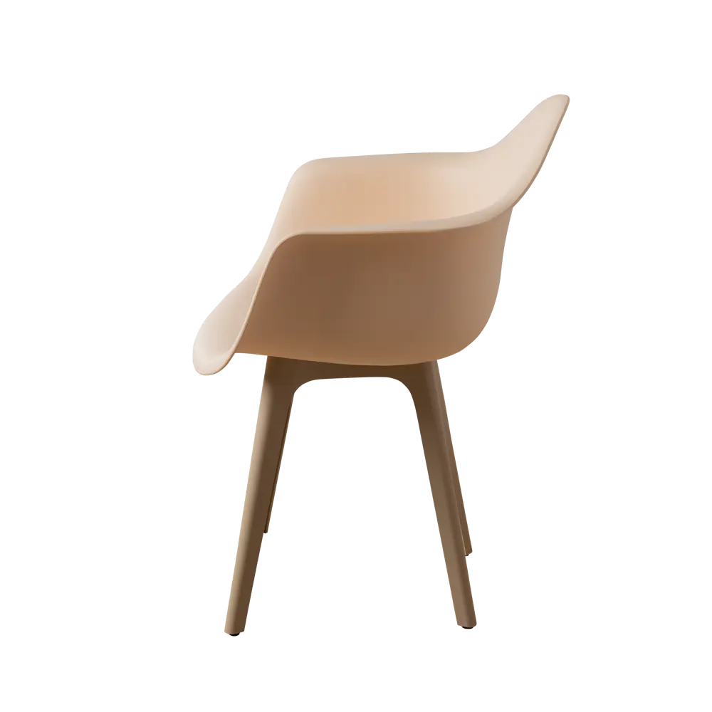 Фото 5 Стул/кресло Derstuhl 330 plast dark beige DSL045.514 43x82x58 см полипропилен цвет бежевый Фото 5 Стул/кресло Derstuhl 330 plast dark beige DSL045.514 43x82x58 см полипропилен цвет бежевый