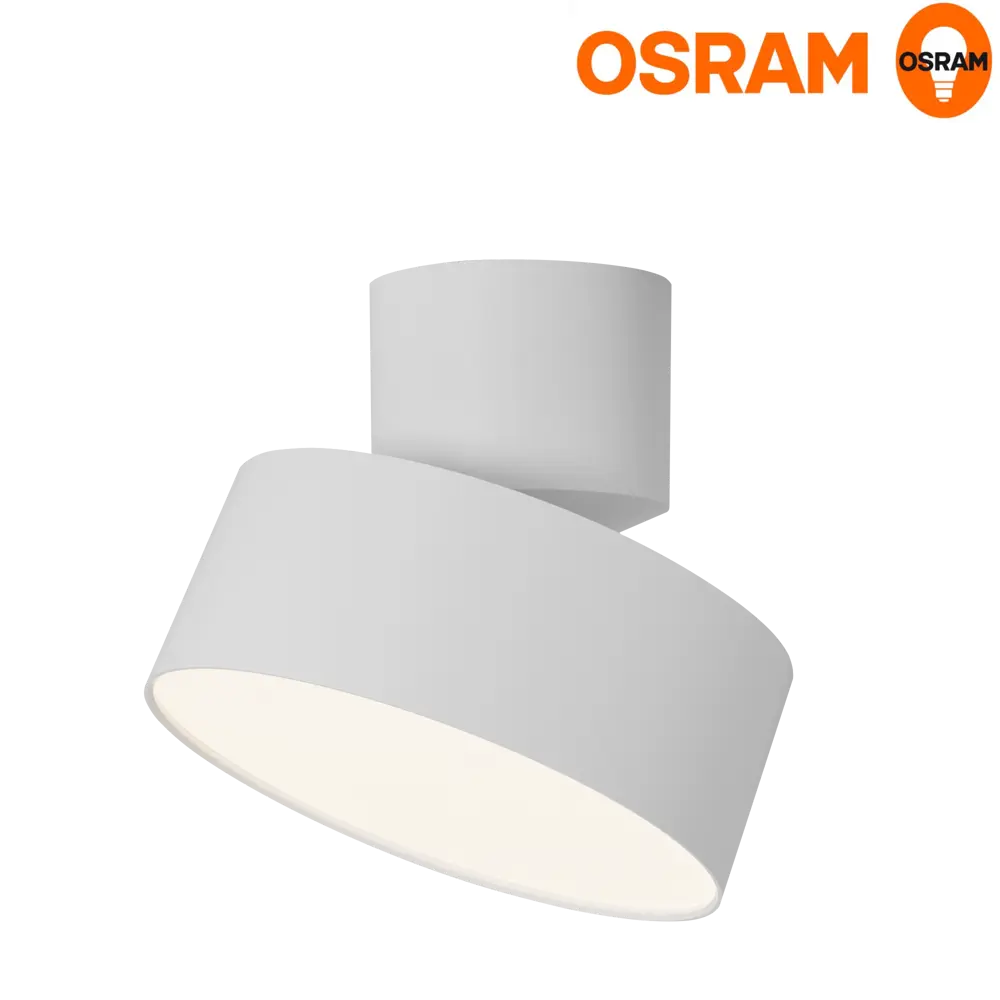 Фото Накладной декоративный светильник Osram 16W цвет белый Фото Накладной декоративный светильник Osram 16W цвет белый