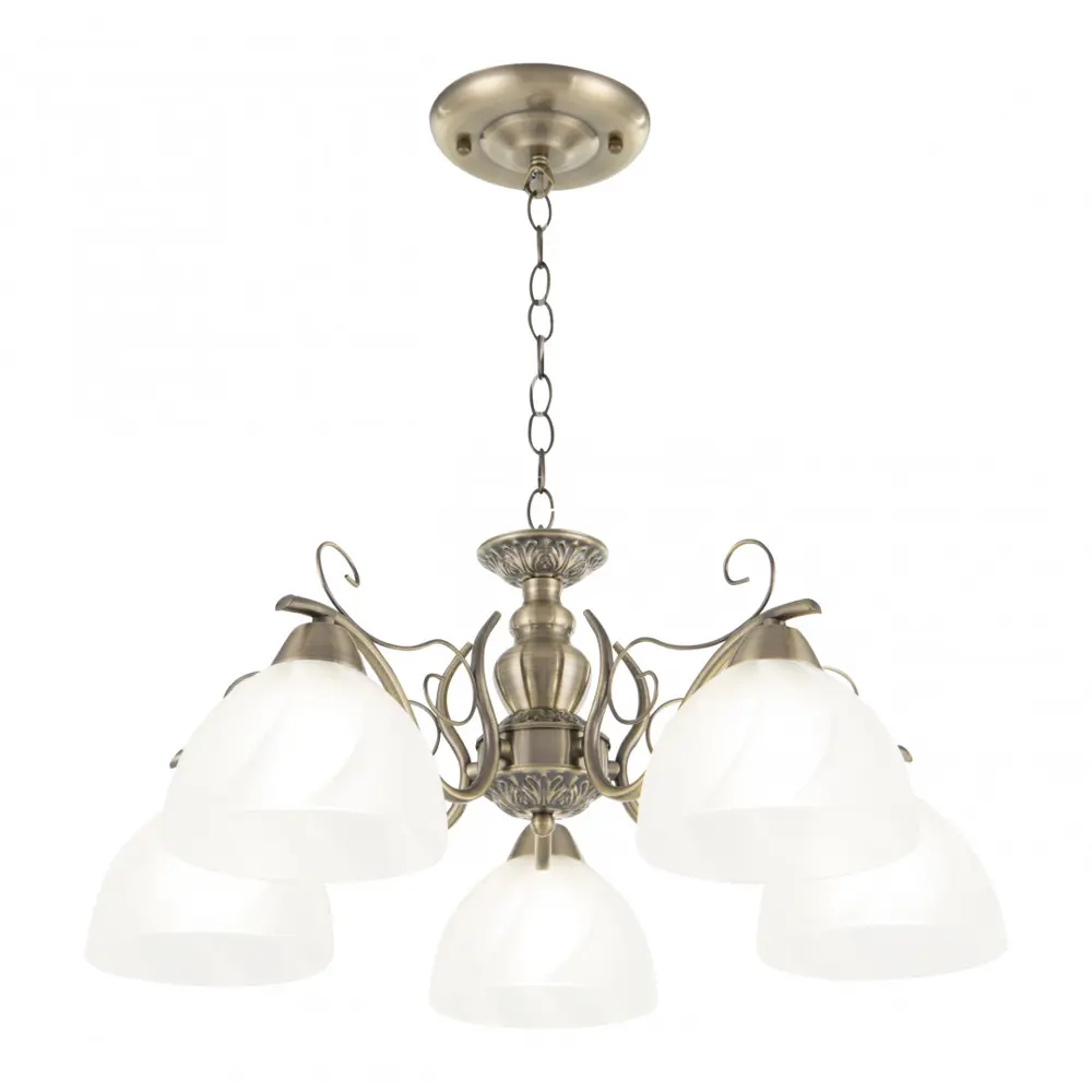 Фото Люстра подвесная Arte milano Amalfi-0644 330644/5 ab 5 ламп 10 м² цвет бронза Фото Люстра подвесная Arte milano Amalfi-0644 330644/5 ab 5 ламп 10 м² цвет бронза