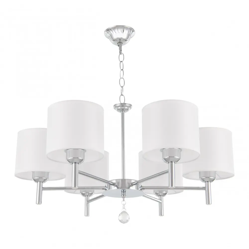 Фото Люстра подвесная Arte milano Amalfi-2756 332756/6 cr 6 ламп 12 м² цвет хром Фото Люстра подвесная Arte milano Amalfi-2756 332756/6 cr 6 ламп 12 м² цвет хром