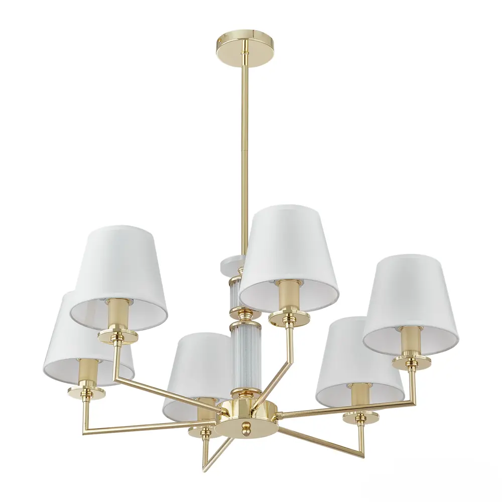 Фото Люстра подвесная Arte milano Am344401/6 ngd 6 ламп 12 м² цвет золото Фото Люстра подвесная Arte milano Am344401/6 ngd 6 ламп 12 м² цвет золото