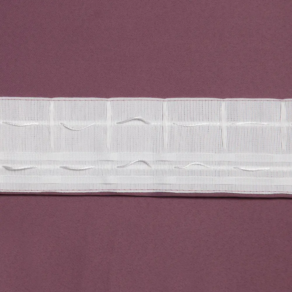 Фото 7 Штора Этель 4292720 на шторной ленте, 265x145 см, цвет фиолетовый Фото 7 Штора Этель 4292720 на шторной ленте, 265x145 см, цвет фиолетовый