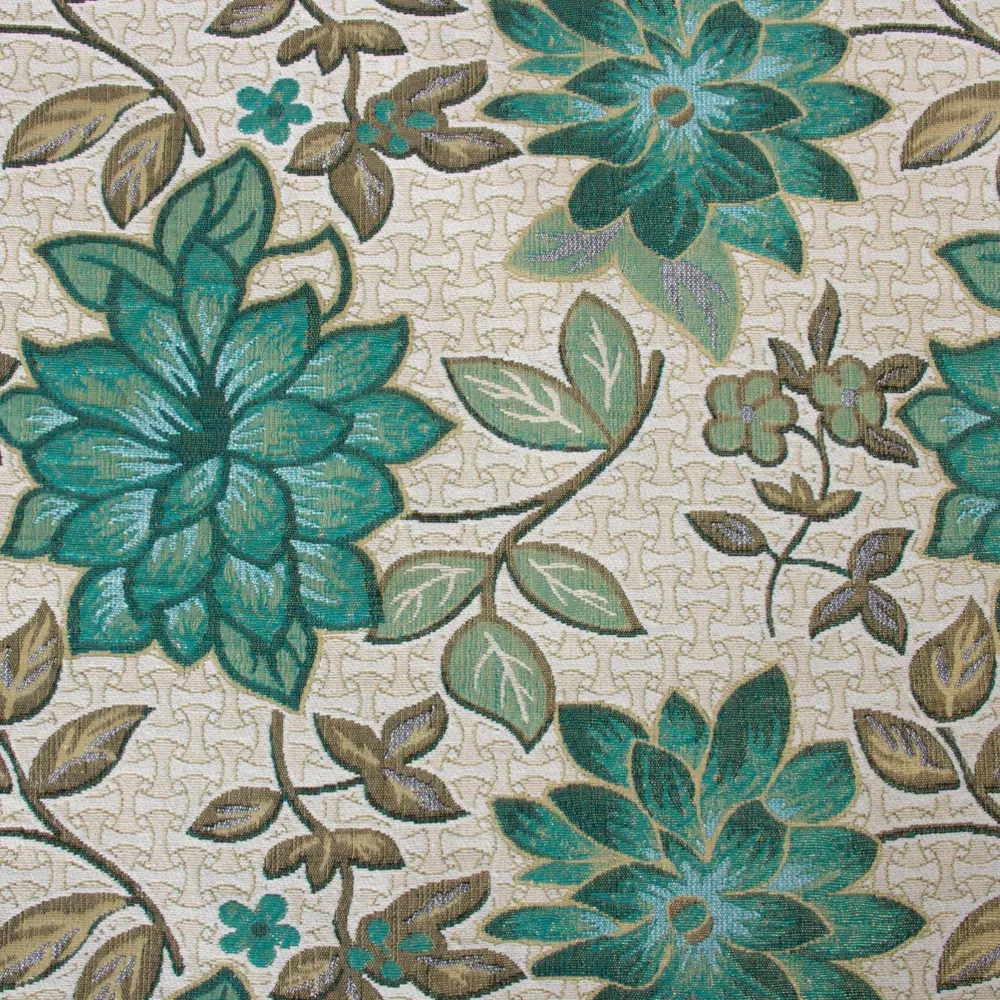 Фото 5 Покрывало гобеленовое Этель Роскошь бирюзовый 140x200 см, плотность 450 г/м2, 20% хлопок, 80% п/э Фото 5 Покрывало гобеленовое Этель Роскошь бирюзовый 140x200 см, плотность 450 г/м2, 20% хлопок, 80% п/э