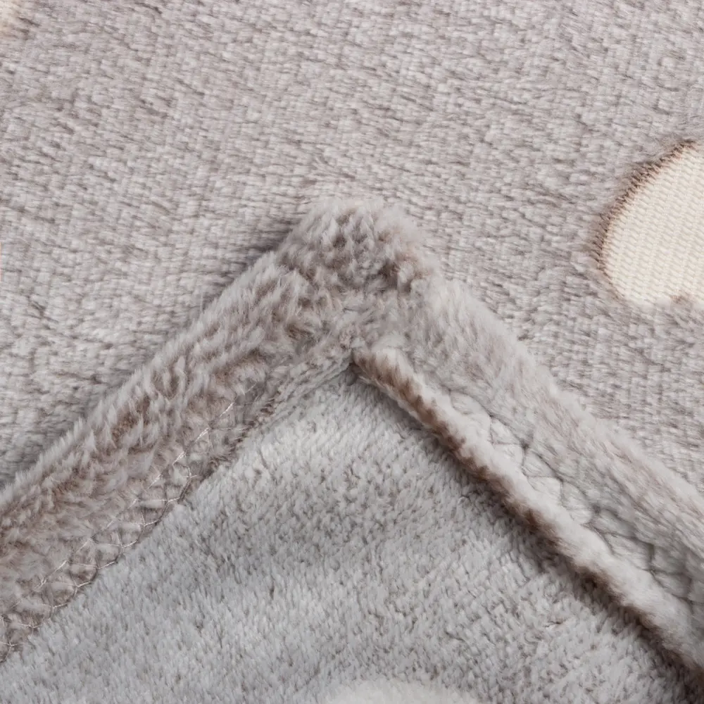 Фото 6 Плед Этель с рукавами светящийся в темноте 9021378, 150x200 см, флис, серый