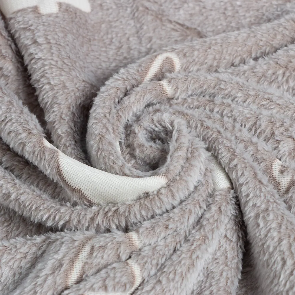 Фото 8 Плед Этель Елочки 220x200см флис зеленый Фото 8 Плед Этель Елочки 220x200см флис зеленый