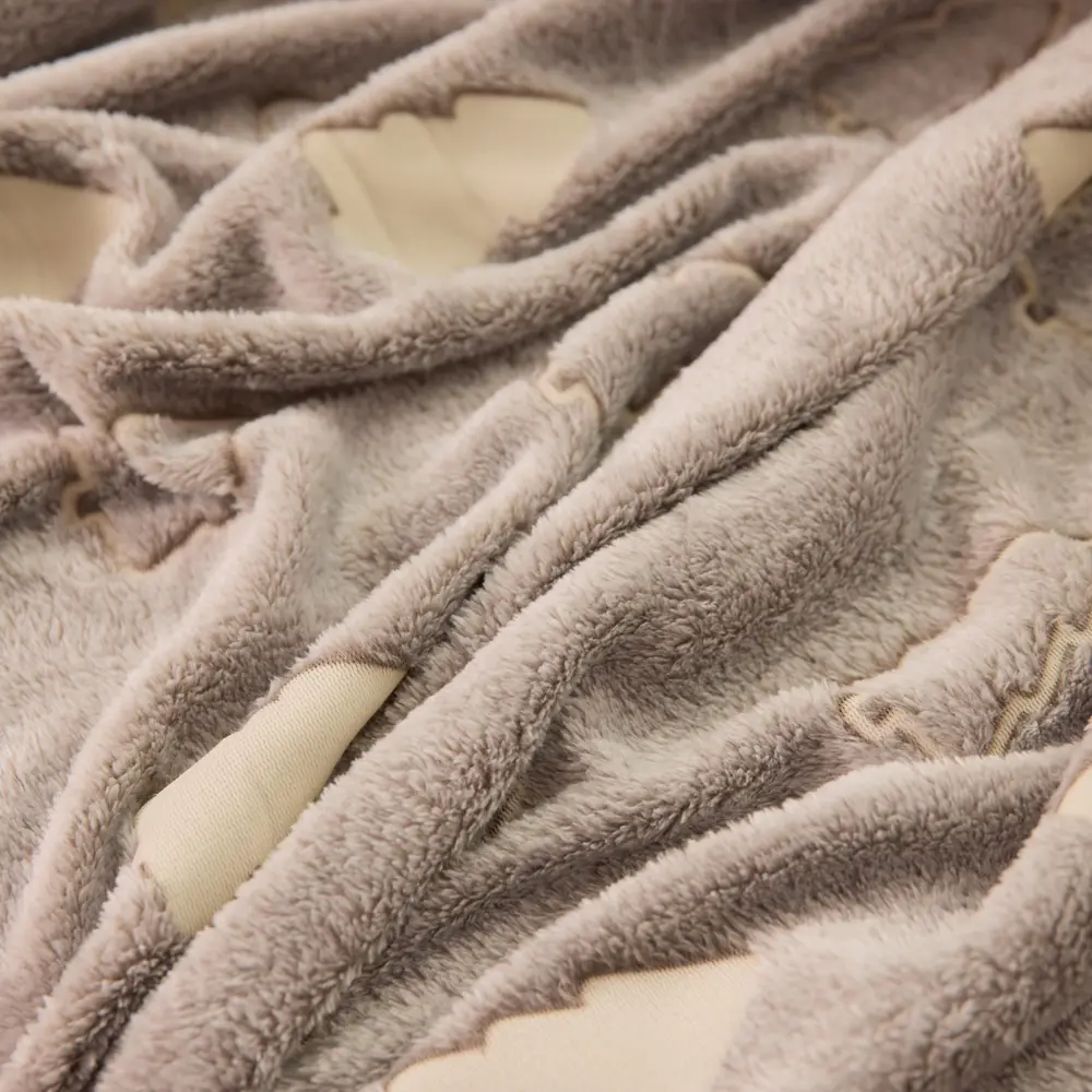 Фото 18 Плед Этель Елочки 220x200см флис зеленый Фото 18 Плед Этель Елочки 220x200см флис зеленый