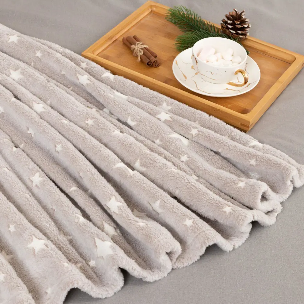 Фото 5 Плед Этель Базовая 7110857, 200x150 см, флис, цвет серый Фото 5 Плед Этель Базовая 7110857, 200x150 см, флис, цвет серый