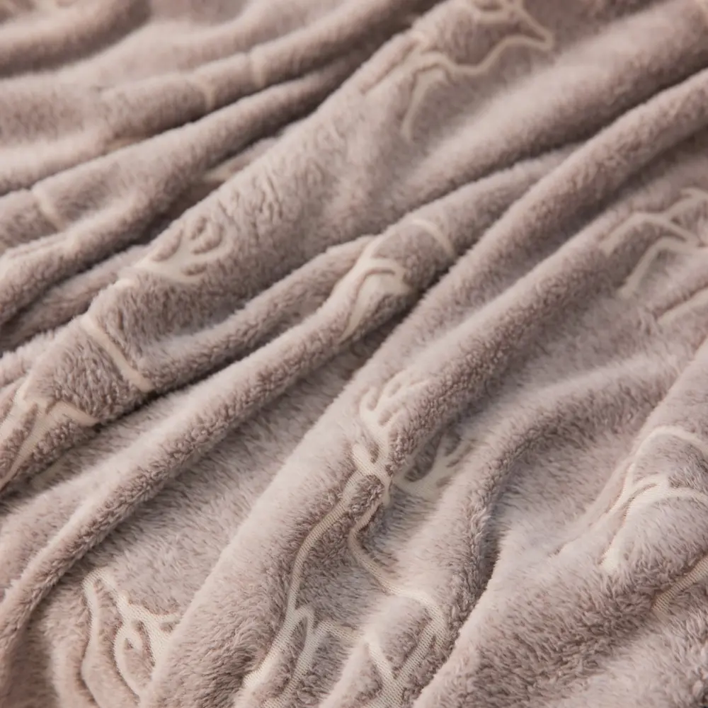 Фото 20 Плед Этель 9518068, 150x200 см, велсофт, цвет серый