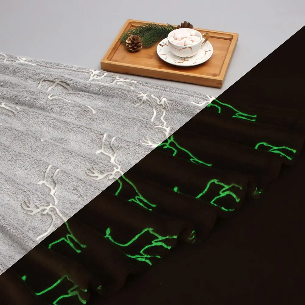 Фото Плед Этель 9518068, 150x200 см, велсофт, цвет серый