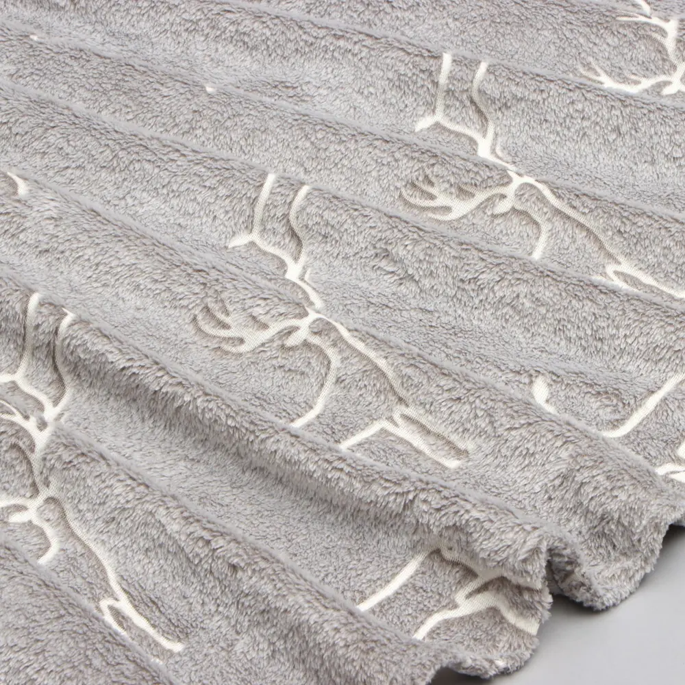 Фото 21 Плед Этель 9518068, 150x200 см, велсофт, цвет серый
