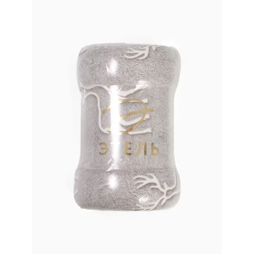 Фото 31 Плед Этель 9518070, 200x220 см, велсофт, цвет серый