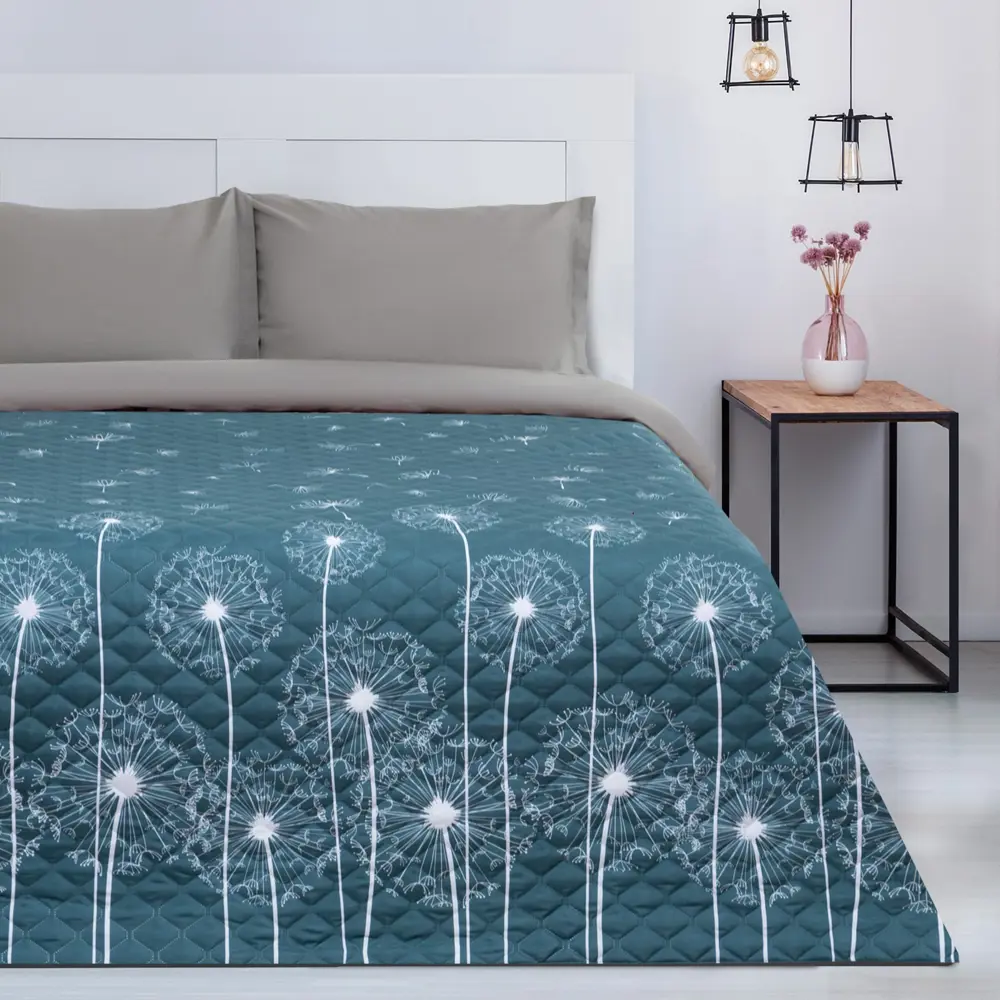 Фото 3 Покрывало Этель 7819576, 145x210 см, микрофибра, цвет синий Фото 3 Покрывало Этель 7819576, 145x210 см, микрофибра, цвет синий