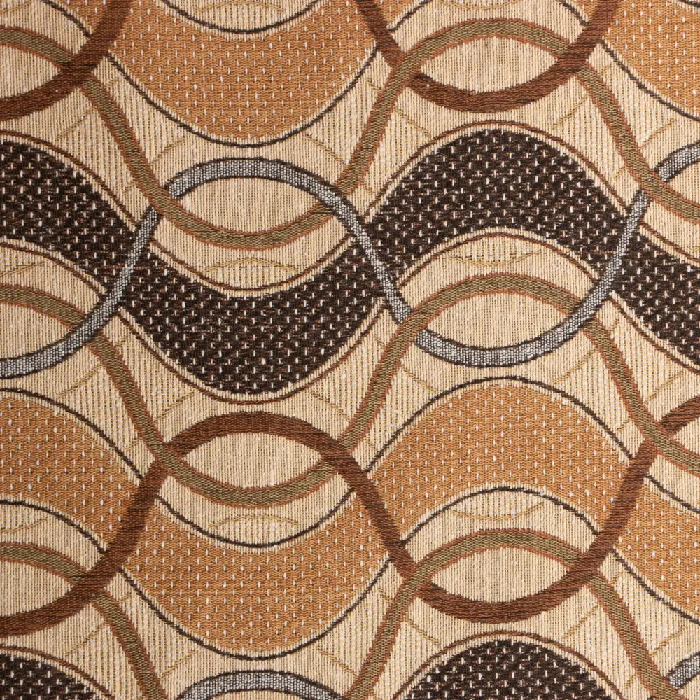 Фото 2 Покрывало Этель Волны 240x210 см полиэстер цвет бежевый, коричневый Фото 2 Покрывало Этель Волны 240x210 см полиэстер цвет бежевый, коричневый