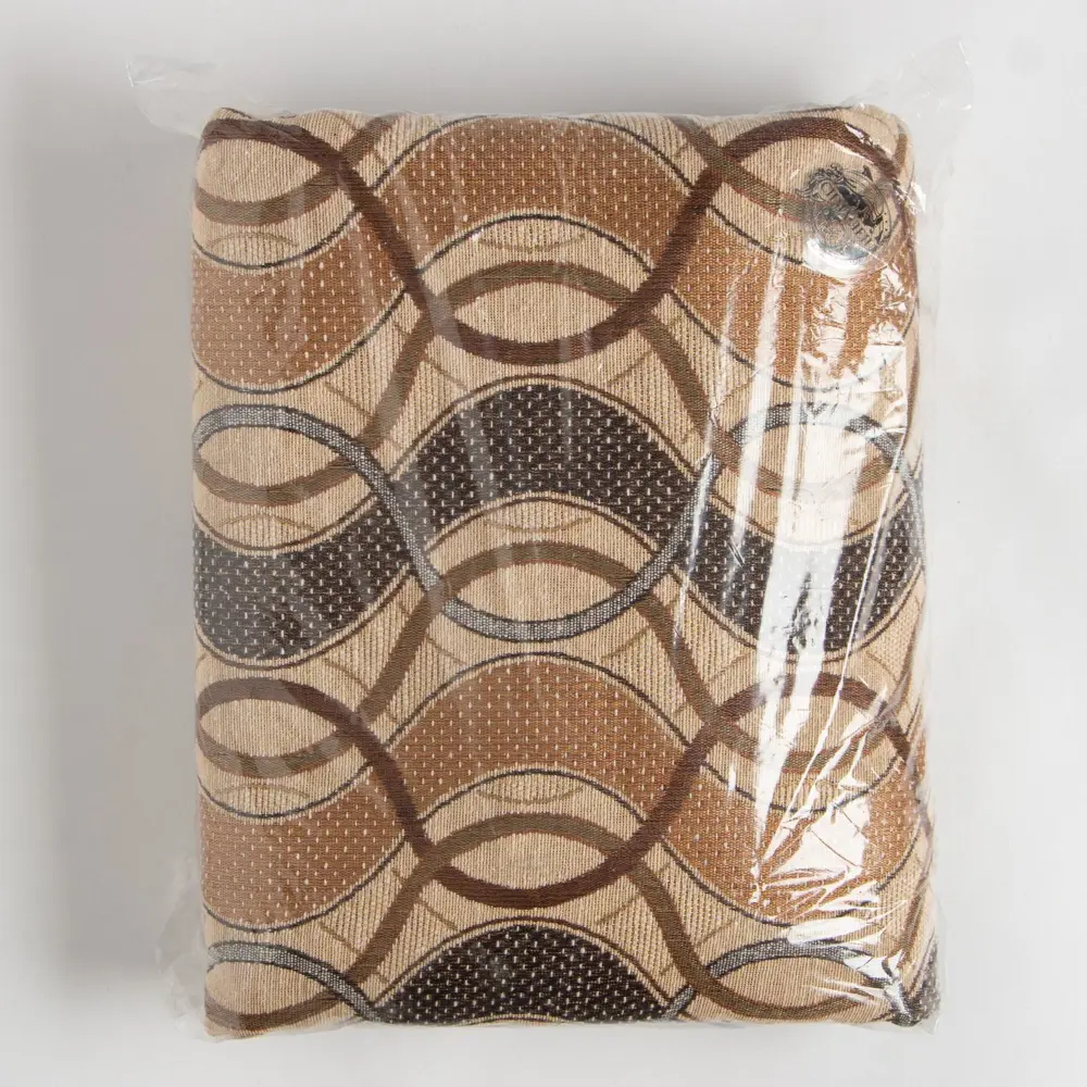 Фото 4 Покрывало Этель Волны 240x210 см полиэстер цвет бежевый, коричневый Фото 4 Покрывало Этель Волны 240x210 см полиэстер цвет бежевый, коричневый