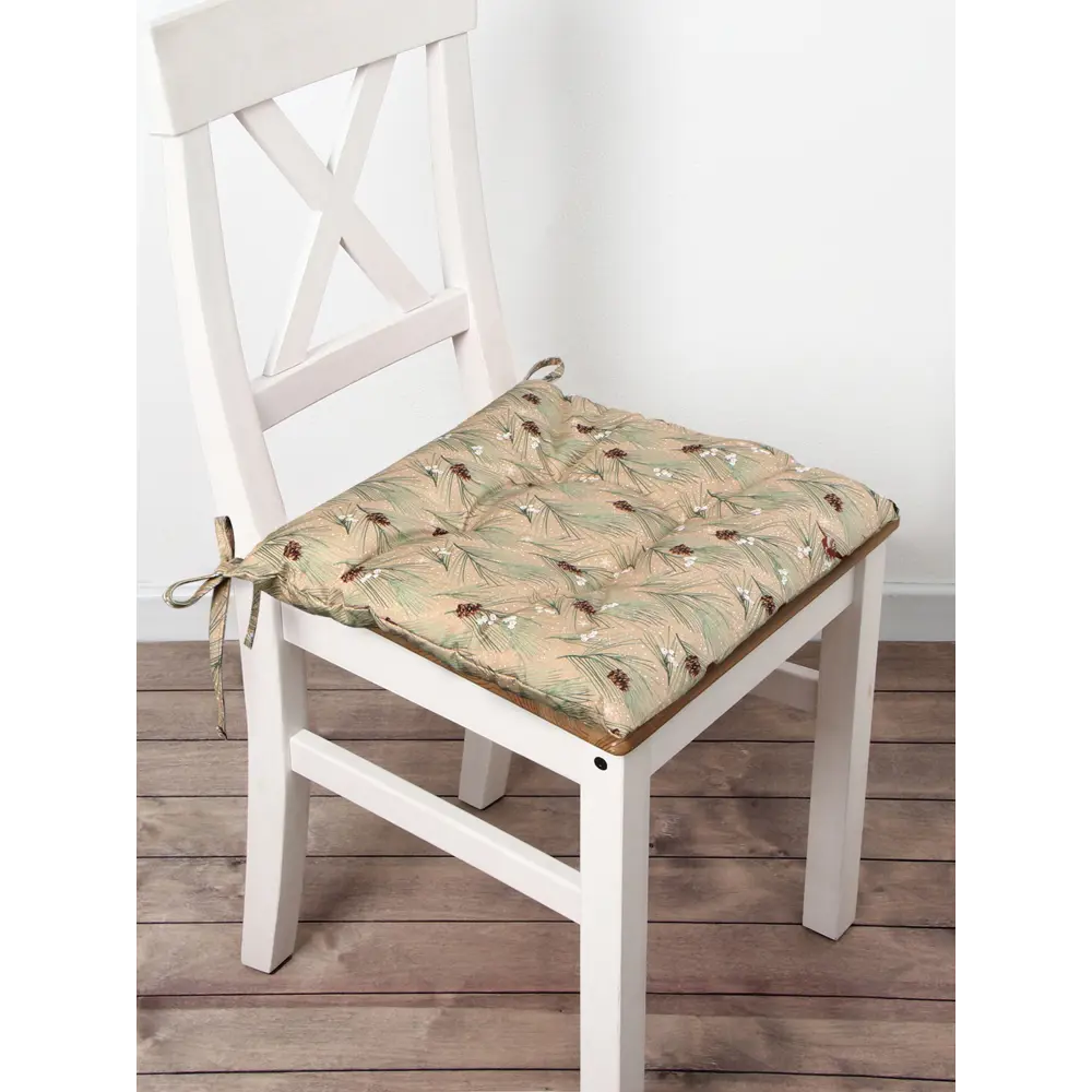 Фото 3 Сидушка на стул Этель Spruce branches 42x42x7см