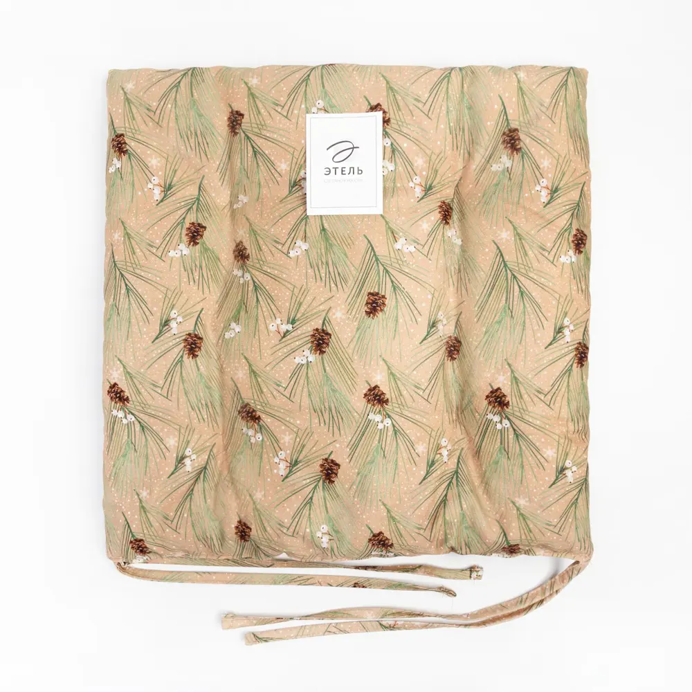 Фото 6 Сидушка на стул Этель Spruce branches 42x42x7см