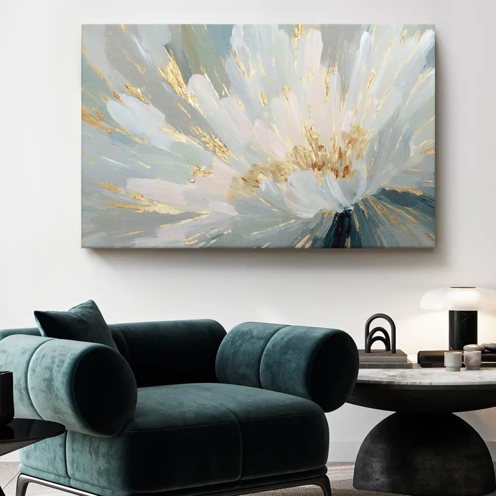 Фото 2 Картина Postermarket Абстракция цветок 70x110 см