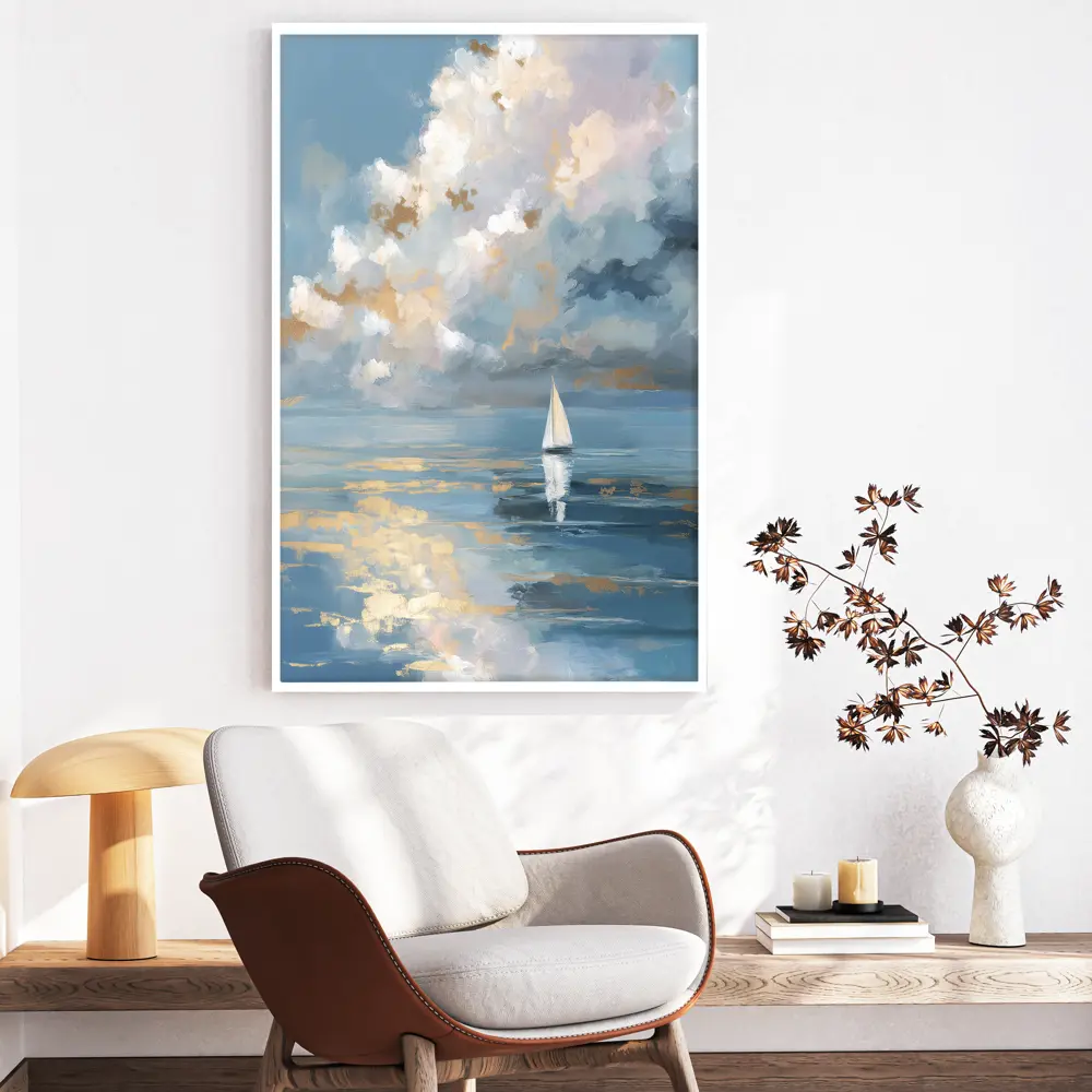 Фото 2 Картина в раме Postermarket Морской пейзаж 70х110 см Фото 2 Картина в раме Postermarket Морской пейзаж 70х110 см