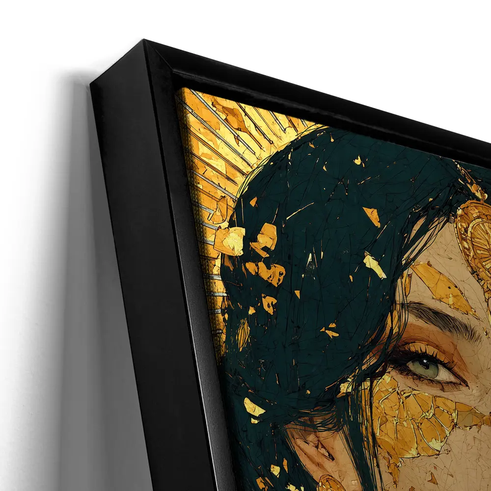 Фото 3 Картина в раме Postermarket Девушка в золоте 70х110 см Фото 3 Картина в раме Postermarket Девушка в золоте 70х110 см