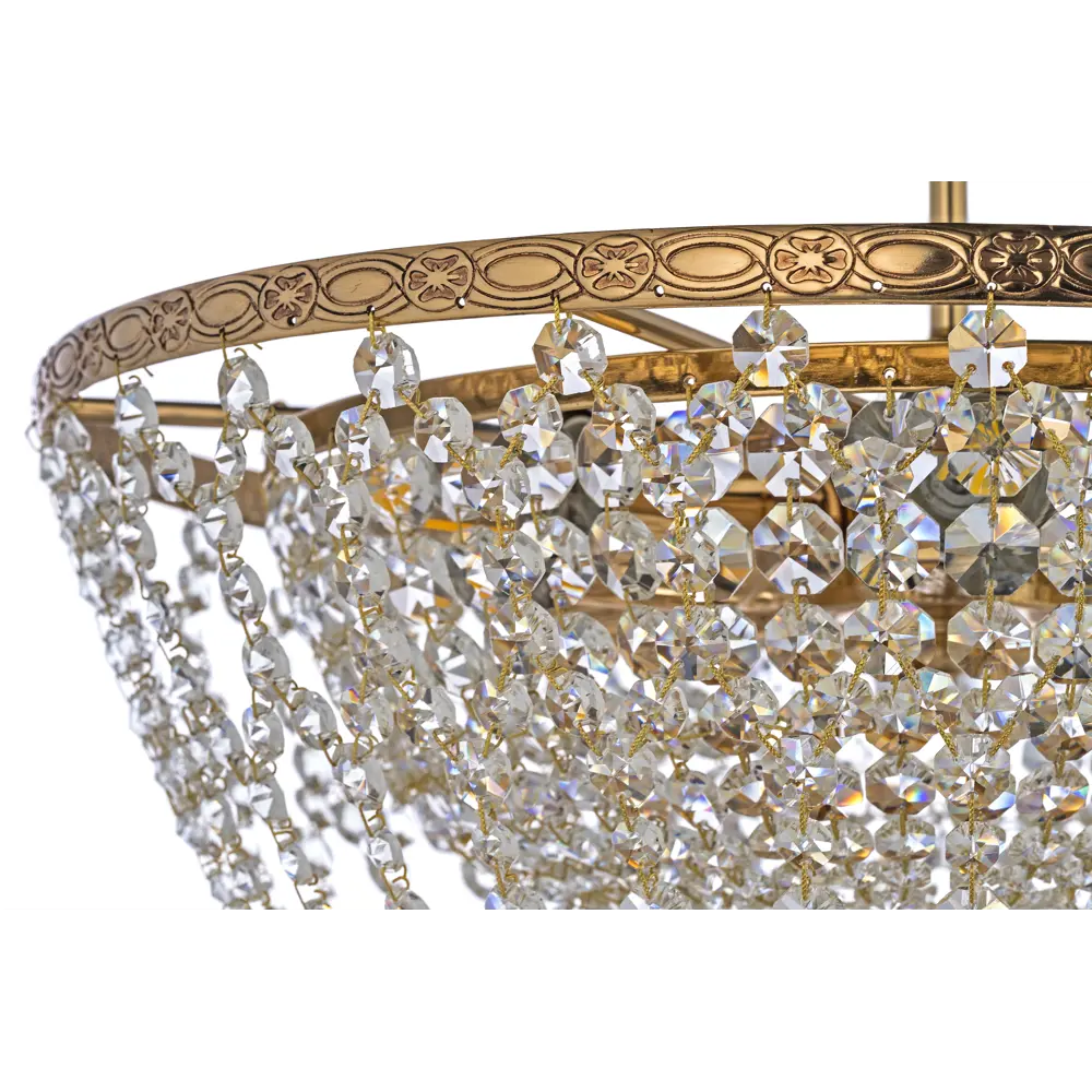 Фото 2 Люстра на штанге Arti lampadari Nonna e 1.3.40.702 g 6 ламп 19.8 м² цвет золотистый Фото 2 Люстра на штанге Arti lampadari Nonna e 1.3.40.702 g 6 ламп 19.8 м² цвет золотистый