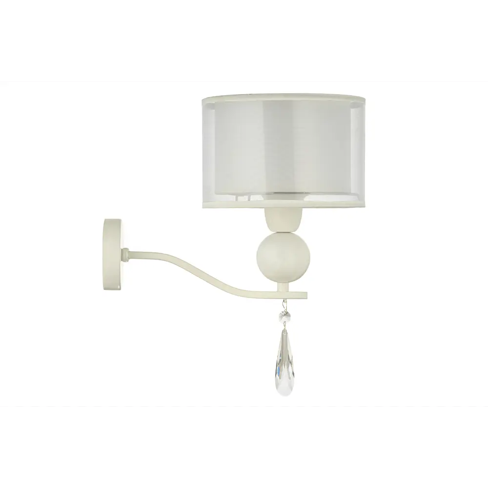 Фото 2 Настенный светильник Arti lampadari Rufina white e 2.1.1.600 w цвет белый Фото 2 Настенный светильник Arti lampadari Rufina white e 2.1.1.600 w цвет белый