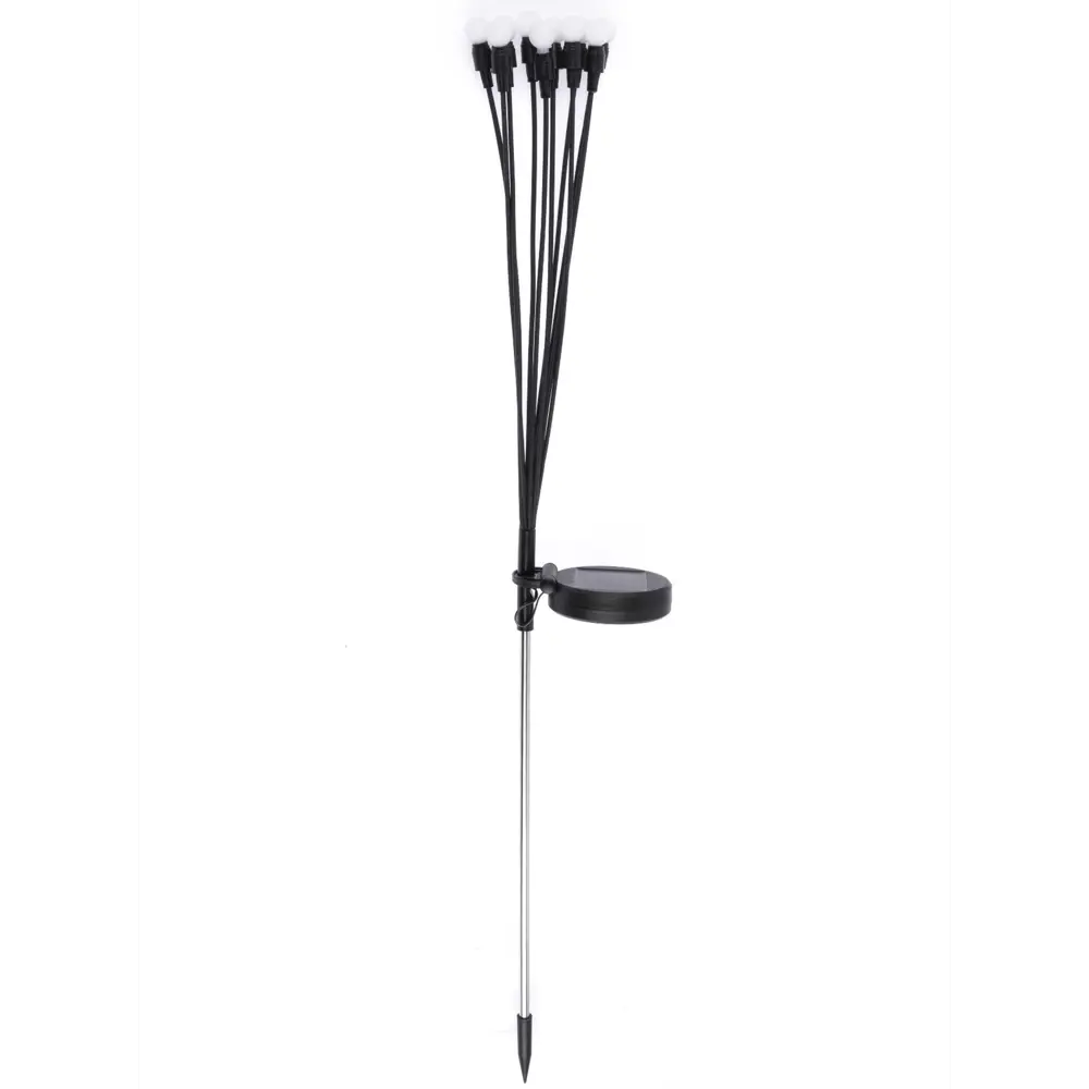 Фото 4 Фонарик садовый на солнечной батарее Luazon Lighting 9253501 Шарики 68 см 10 свет 300 m/ah мульти