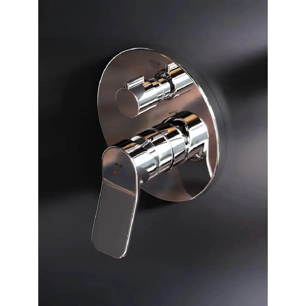 Фото 3 Душевая система встроенный Am.pm X-Joy FB85A3RH30 с изливом с тропическим душем хром