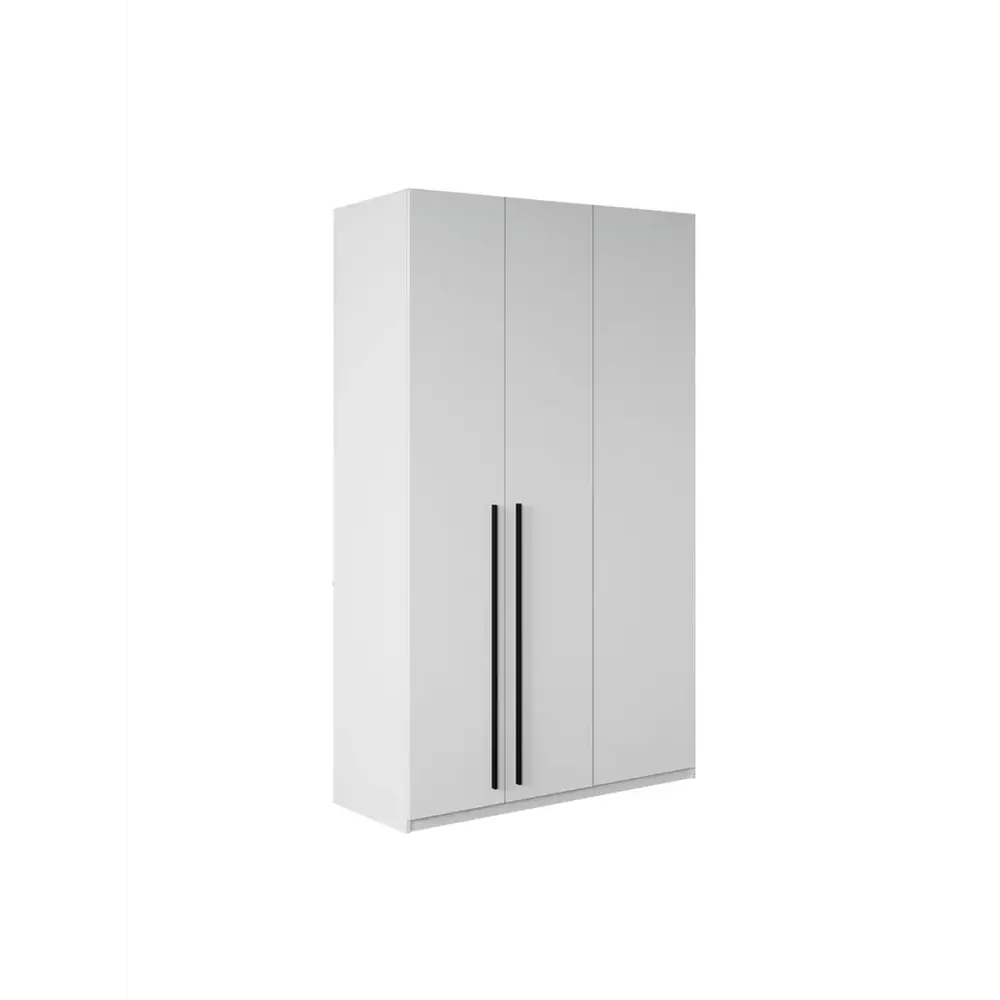 Фото 6 Шкаф распашной Принцесса мелания 3029/3 с 5 дверями 130x220x50 см ЛДСП цвет белый