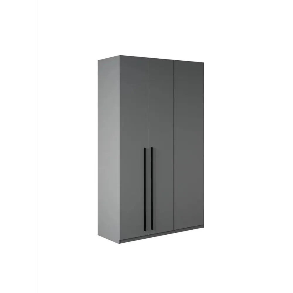 Фото 6 Шкаф распашной Принцесса мелания 3129/4 с 6 дверями 130x220x50 см ЛДСП цвет графит Фото 6 Шкаф распашной Принцесса мелания 3129/4 с 6 дверями 130x220x50 см ЛДСП цвет графит