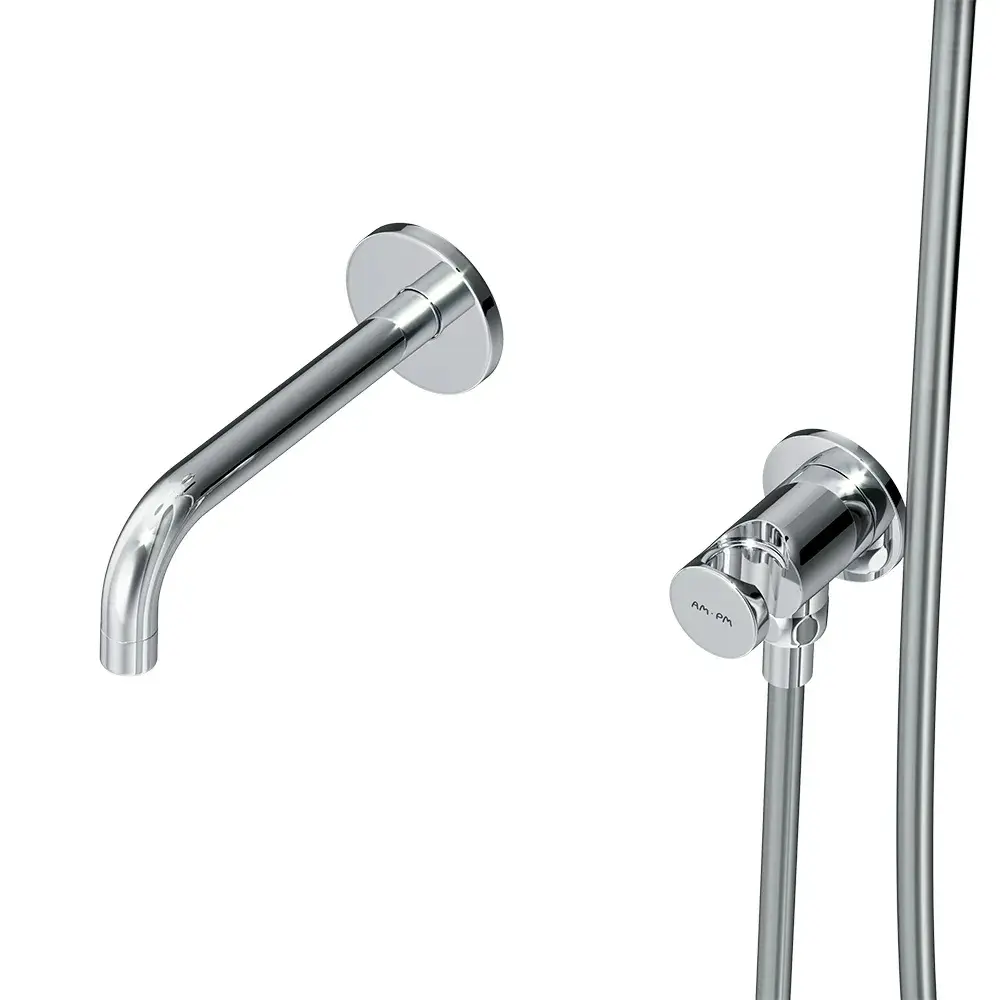 Фото 8 Душевая система встроенный Am.pm FT85A3RH30 X-Joy с тропическим душемс изливом цвет хром Фото 8 Душевая система встроенный Am.pm FT85A3RH30 X-Joy с тропическим душемс изливом цвет хром