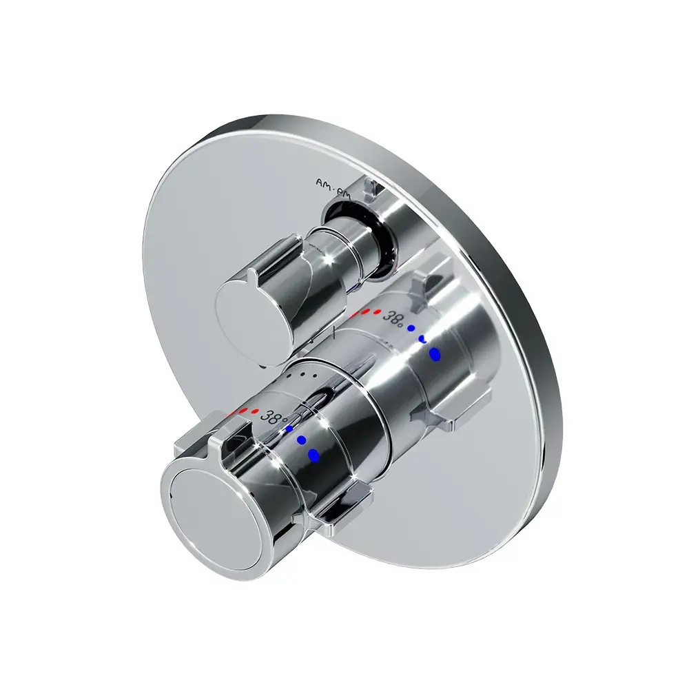 Фото 7 Душевая система встроенный Am.pm FT85A3RH30 X-Joy с тропическим душемс изливом цвет хром