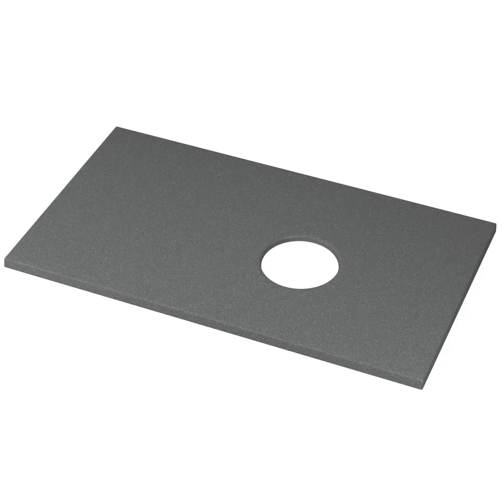 Фото 4 Раковина накладная Bauedge spectrum BF1495 55.9см цвет темно-серый